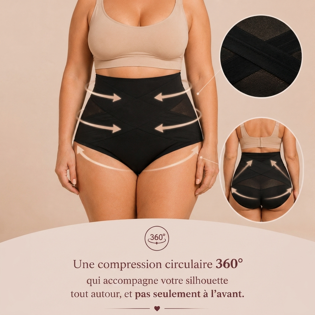 Culotte gainante post-partum - Maintien 360°