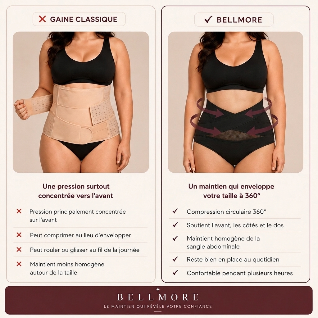 Culotte gainante post-partum - Maintien 360°