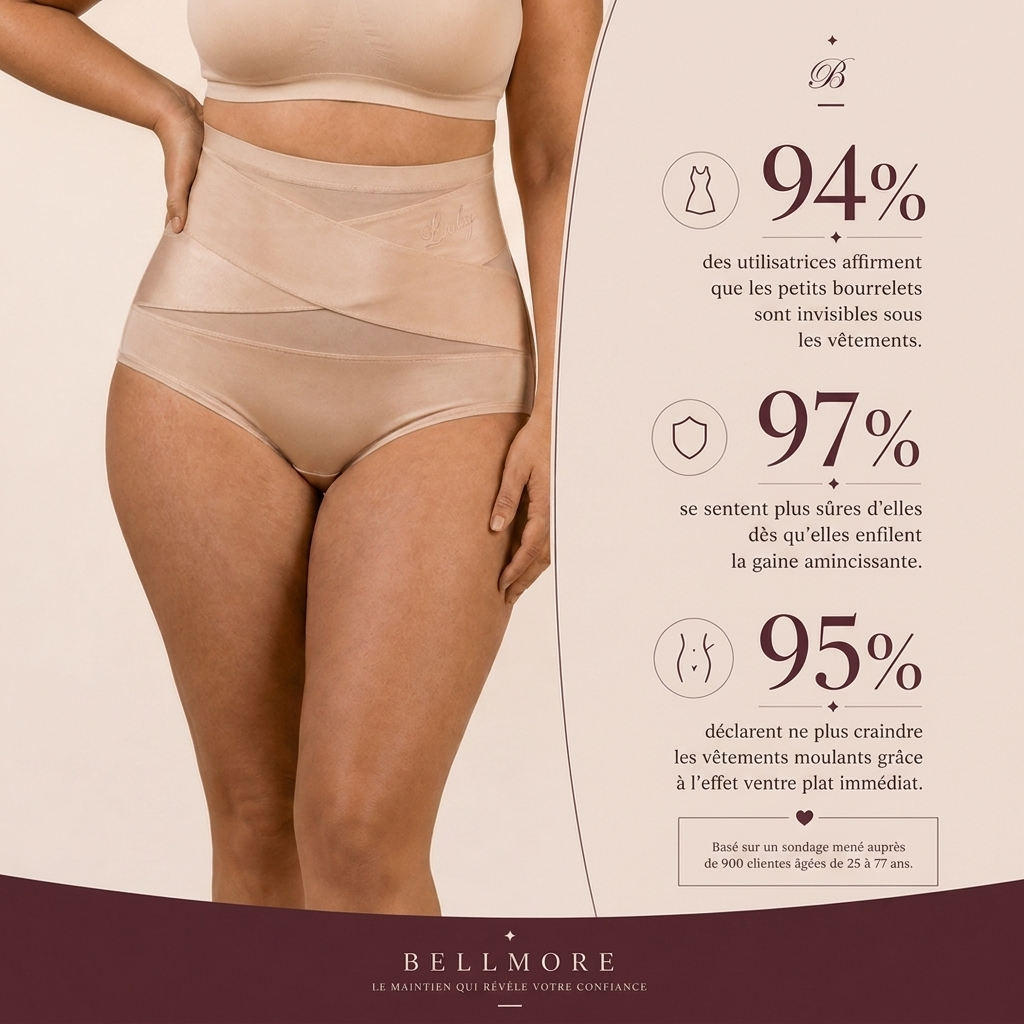 Culotte gainante post-partum - Maintien 360°